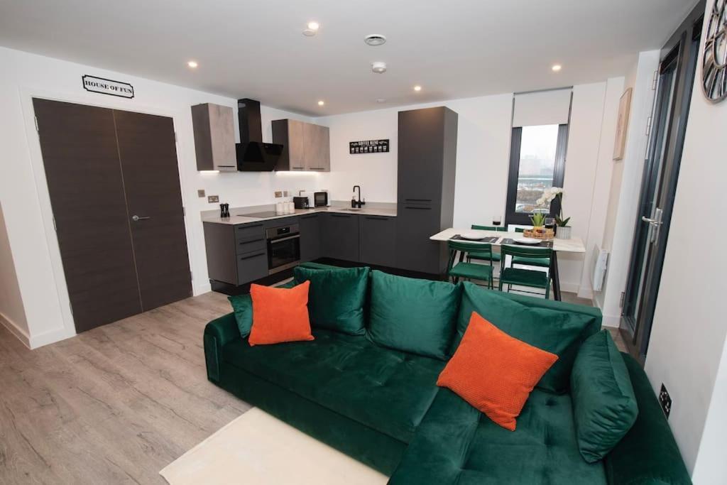 Deluxe 2 Bed York Flat With Gym Sleeps 6 아파트 외부 사진