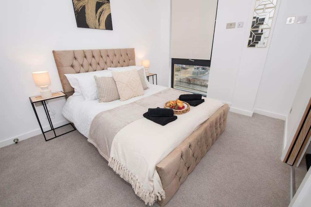 Deluxe 2 Bed York Flat With Gym Sleeps 6 아파트 외부 사진